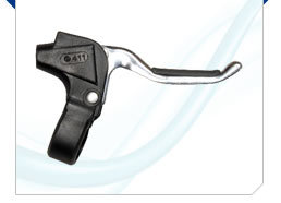 कैप और प्लास्टिक ब्रैकेट के साथ स्टील लीवर