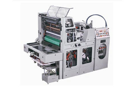 Sheetfed Offset Printing Machine - Treated Alloy Cast Iron, 20-Roller Inking System | Superior Ink Distribution, High Quality Dot Sharpness, Double Sheet Detector