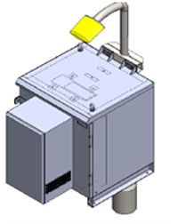 Pole and Wall Mount OD Enclosure With DC Aircon 500W(Active cooling)