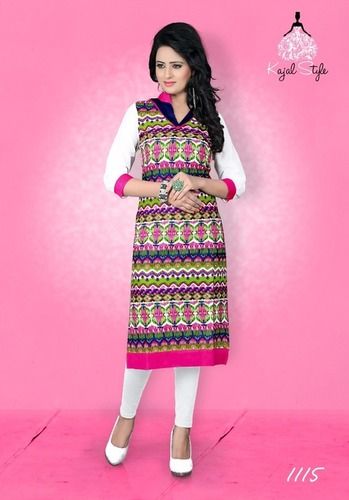 Printed Cotton Kurtis