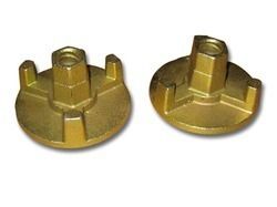 Anchor Nut - Malleable Casting with Strong Threading, Golden Electroplated Finish