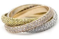 gold diamond ring