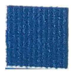 Single Ribbed Non Woven Carpet P Blue