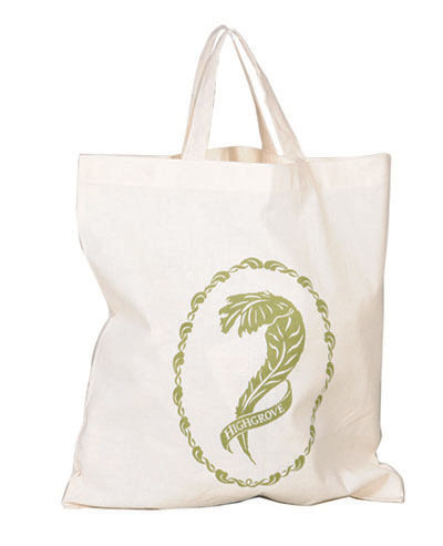 Cotton Canvas Bag With Self Handle