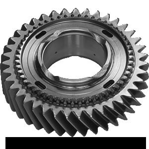 Gear With Synchronising Wheel