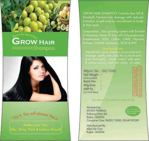 Grow Hair Herbal Shampoo