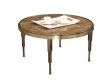 Brown Metal Coffee Center Tables (Copper)