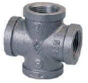 Plastic Ductile Pipe Fittings Cross Banded