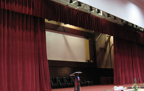 Automatic Motorized Stage Curtain