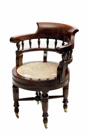 Wooden Revolving Chair