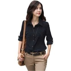 Ladies Chiffon Shirt