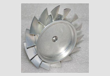 Rotor - AL 6061 T651, Dia 100 X 20mm, Precision Concentricity, Aerofoil Twist & Superior Surface Finish