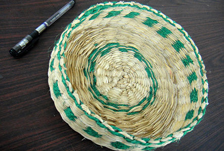 Handicrafted Pen Basket Application: Light