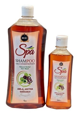 Spa Shampoo With Conditioner (Amla, Aritha And Shikakai)