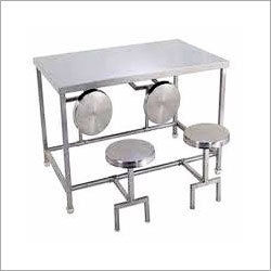 Stainless Steel Dining Hall Table