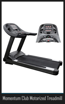 Club Motorized Treadmill - 5HP AC Motor, 24" x 63" Walking Surface | Intelligent AC Drive, Cushioned 3mm Orthopedic Belt, Commercial Grade Frame