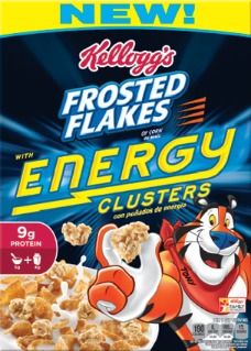 Frosted Flakes With Energy Clusters Cereal