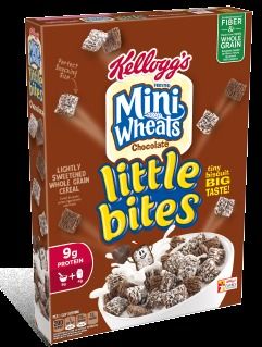 Mini Wheats Little Bites Chocolate cereal