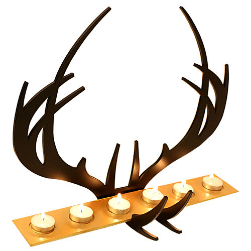 Reindeer Wall T-Light Holder