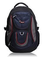Black And Blue School Bag