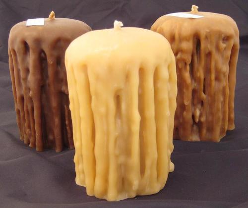 Colored Wax Candles