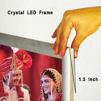 Cristal LED Frame