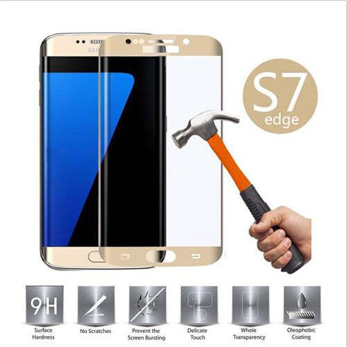 Premium Tempered Glass Screen Protector Film For Samsung Galaxy S7 Edge