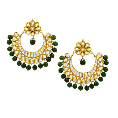 Traditional Kundan Dangler Earrings