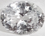 Natural White Sapphire - Ceylonese (6.00 Carat)