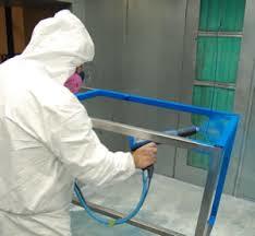 Aluminium powder coating 