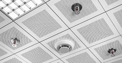Sprinkler System Under False Ceiling