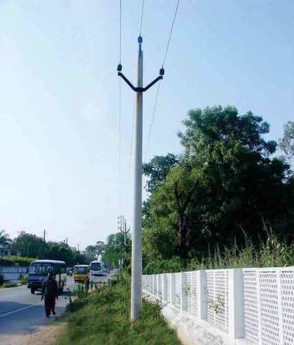 Concrete Poles - High-Strength Concrete, Durable Design for Electrical Cable Installation, Reliable and Long-Lasting