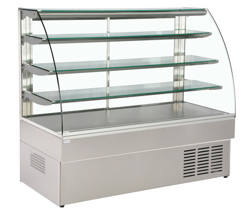 Display Counter - Premium Quality Glass Panel Design, Large Size for Optimal Visibility - Refrigerated & Ambient Models with Controlled Cooling for Enhanced Performance