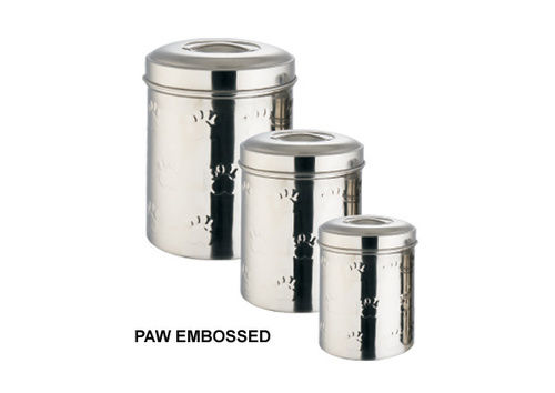 Embossed Canister/ Treat Jars