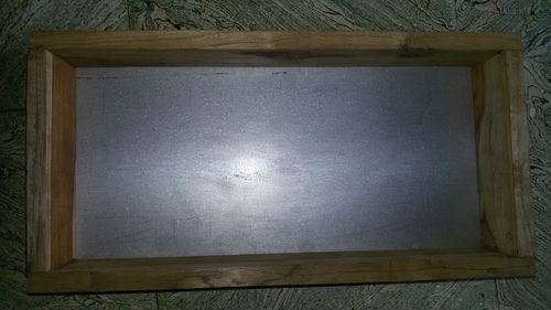 T Wood Cake Tray