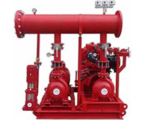 Fire Fighting Pumps - Optimum Grade Material, Fully Assembled Unit , NFPA 20 Compliant with Plug-and-Play System