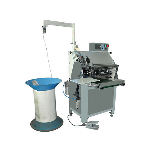 Automatic Steel Spiral Coil Forming And Binding Machine