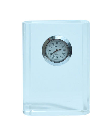 crystal paper weight time piece 414