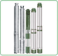 V4 Water Filled Borewell Submersible Pump Set 