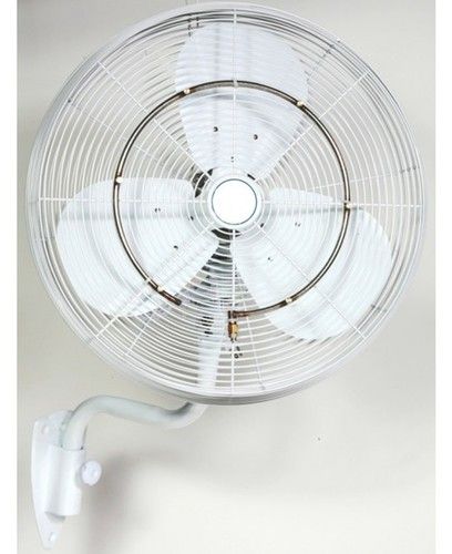 High Velocity Fan(Osc) - White - Wall and Ceiling Mounted