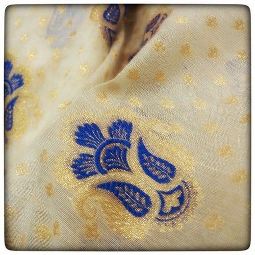 Chanderi Jacquard Fabric (217RJ CH JQ)