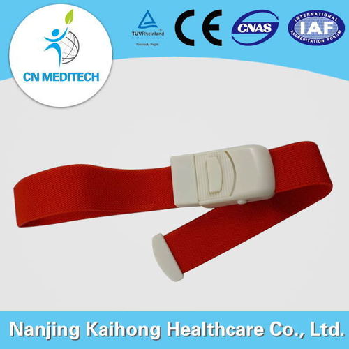 Disposable Medical Tourniquet With Plastic Buckle By Nanjing Kaihong Healthcare Co. Ltd.