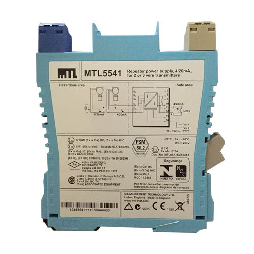 Repeater Power Supply MTL5541 MTL Surge Technologies Isolated Barrier