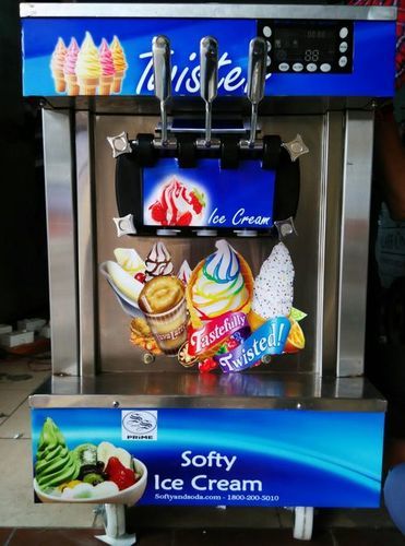 Softy Ice Cream Machine (Table Top Model) with Automatic ON-OFF System