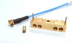 Brown Smpm And Smp Rf Connectors