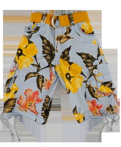 Flowered Short