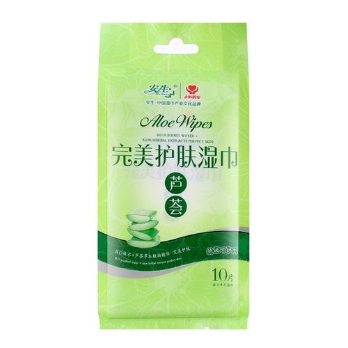 Spunlace Non-Woven Fabric Aloe Wipes