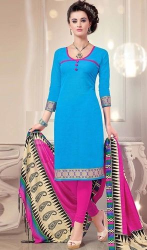 Attractive Neck Design Churidar