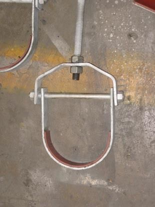 Clevis Hanger - Steel Construction, Adjustable Vertical Design for Non-Insulated Pipe Suspension