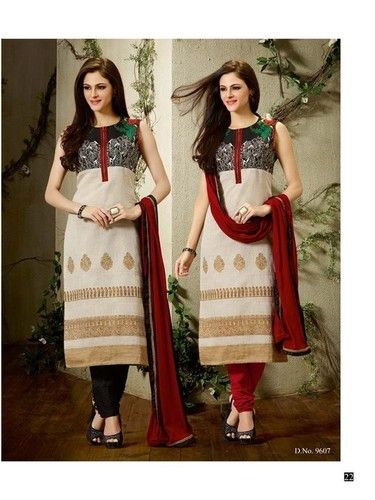 Designer Churidar Straight Cut Suit